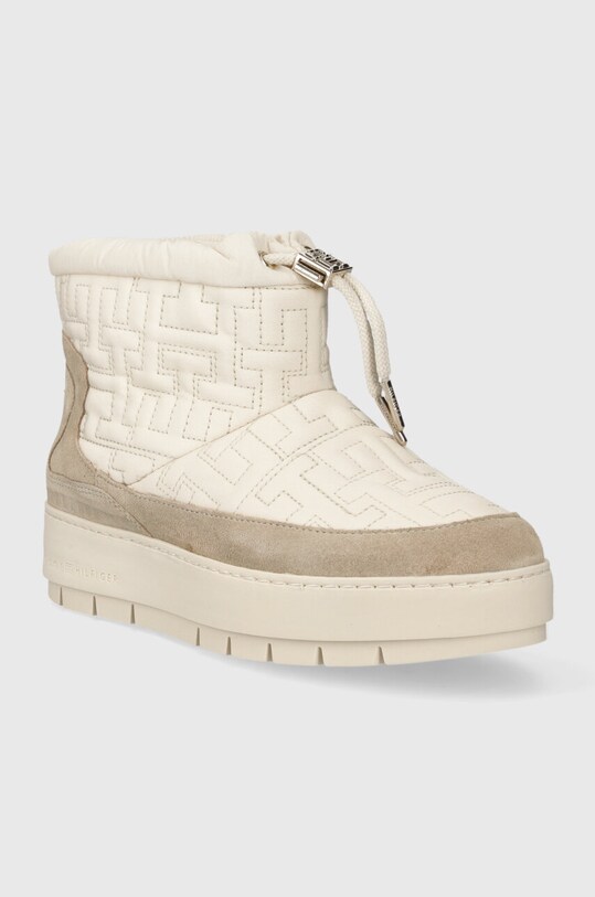 Tommy Hilfiger cizme de iarna TOMMY MONOGRAM SNOWBOOT FW0FW07637 bej AW23