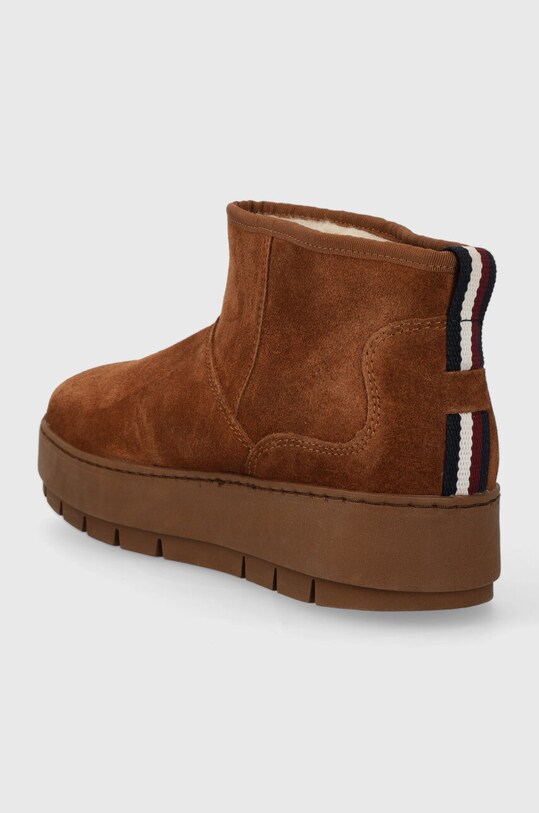 Взуття Замшеві чоботи Tommy Hilfiger COOL SUEDE SNOWBOOT FW0FW07662 коричневий