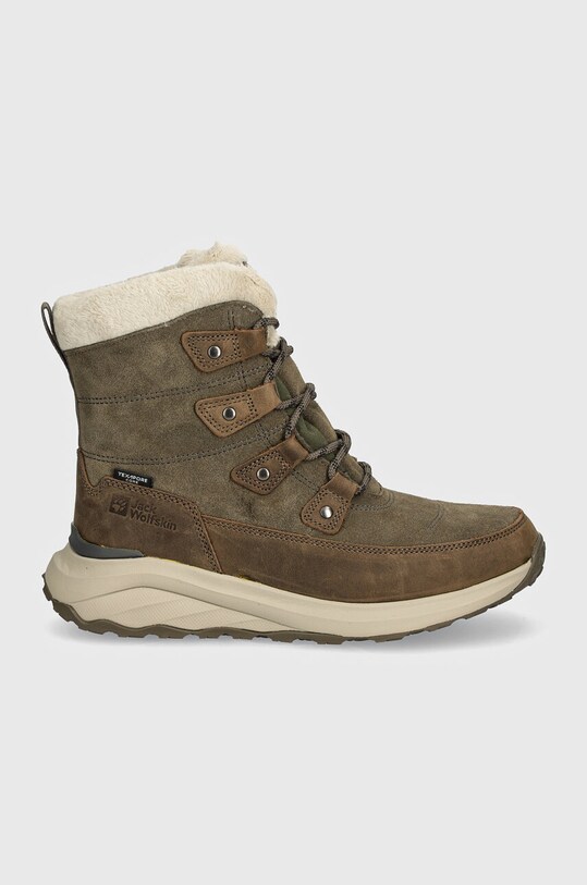 Зимние сапоги Jack Wolfskin DROMOVENTURE TEXAPORE 4059851 зелёный AW24