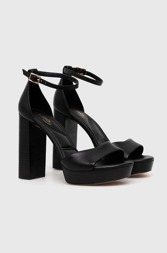 Aldo sandały skórzane Enaegyn2.0 13618281Enaegyn20 czarny AW23