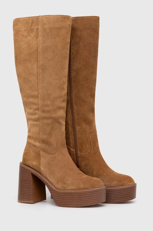 Aldo kozaki zamszowe Rykiel 13621048Rykiel brązowy AW23
