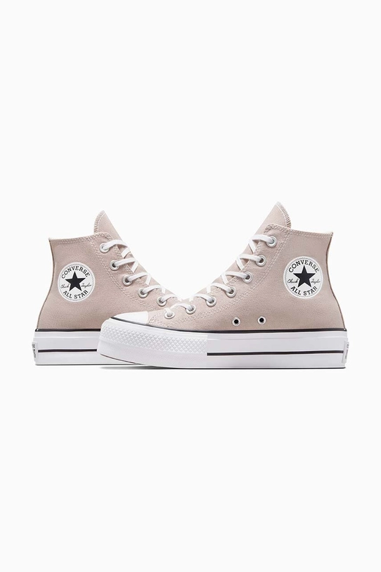 Високи кецове Converse Chuck Taylor All Star Lift A06139C бежов