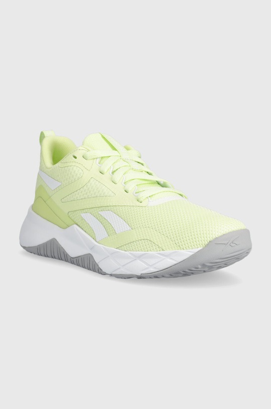 Reebok buty treningowe Nanoflex Trainer 100033326 zielony AW23