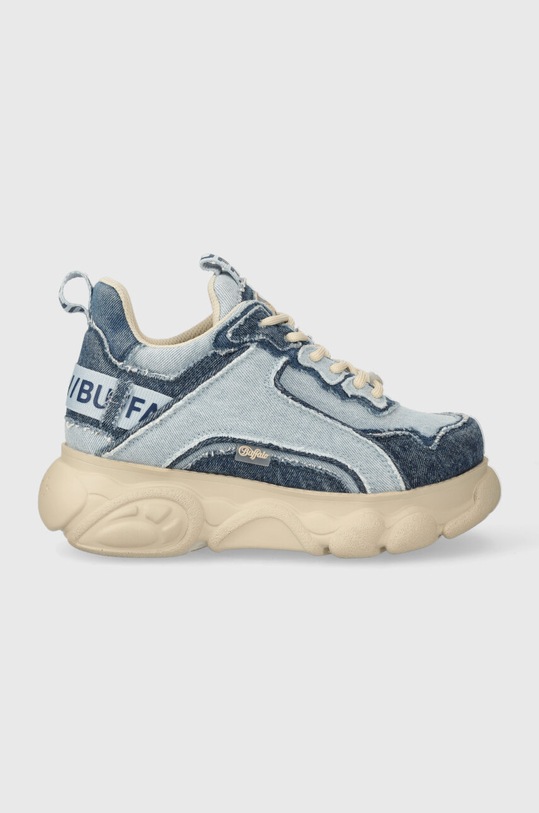 Buffalo sneakersy Cld Chai platforma niebieski 1630974.BLU