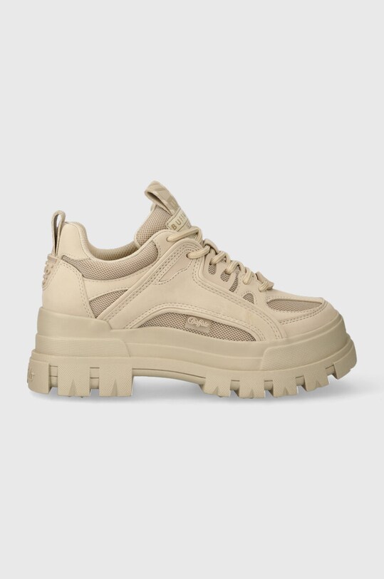 Buffalo sneakersy Aspha Hyb imitacja zamszu beżowy 1622276.CRM