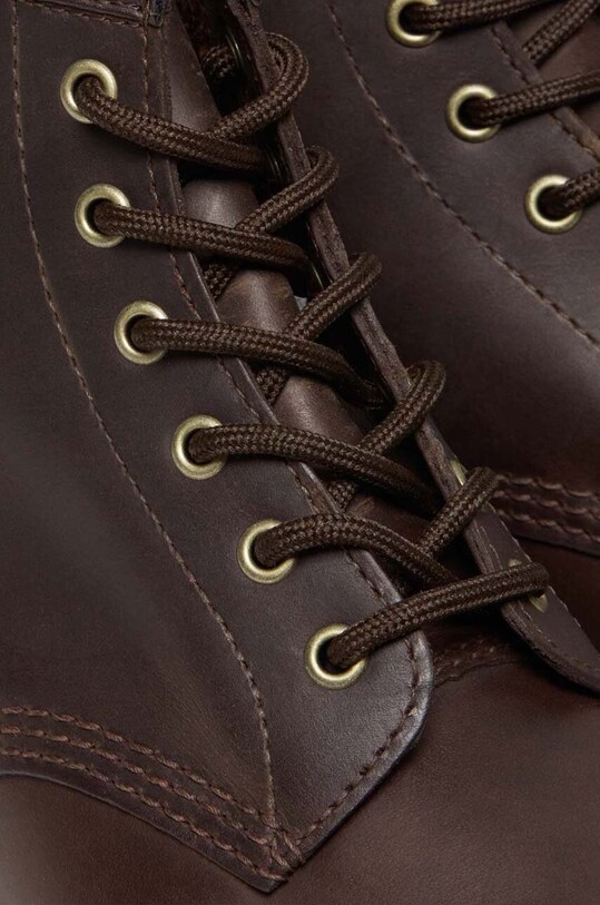 Шкіряні черевики Dr. Martens 101 DM27761201 коричневий