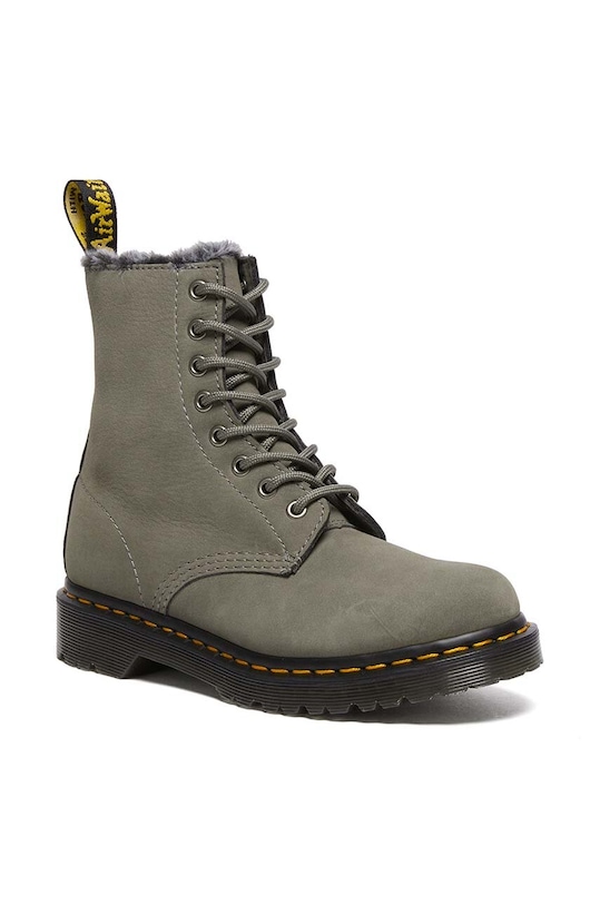 Dr. Martens workery skórzane 1460 Serena DM30953059 szary AW23