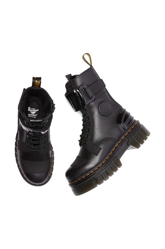 Dr. Martens workery skórzane Audrick 10 Eye czarny DM30970001