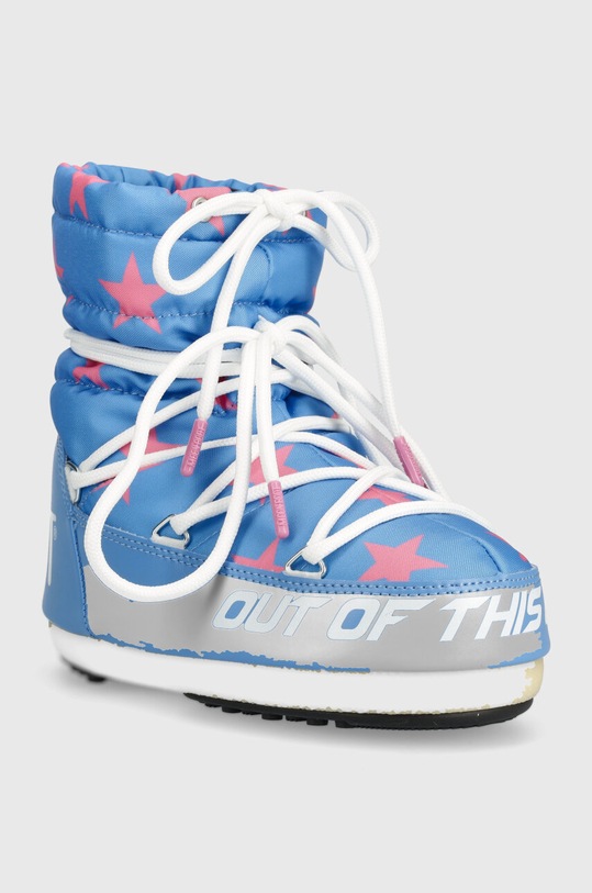 Μπότες χιονιού Moon Boot LIGHT LOW STARS 14601700.001 μπλε AW23