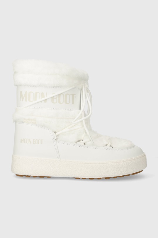 Μπότες χιονιού Moon Boot LTRACK FAUX FUR WP συνθετικό λευκό 24501300.002