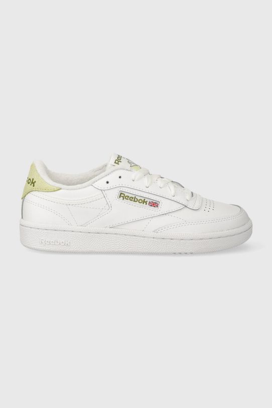 Kožené tenisky Reebok Club C 85 přírodní kůže bílá IE1595.100033088