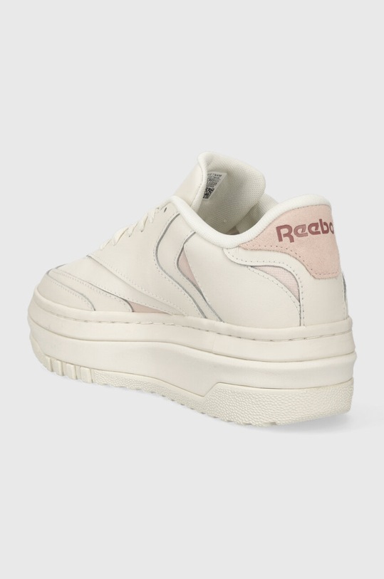 Obuwie Reebok sneakersy skórzane Club C Extra IE1612.100033105 beżowy