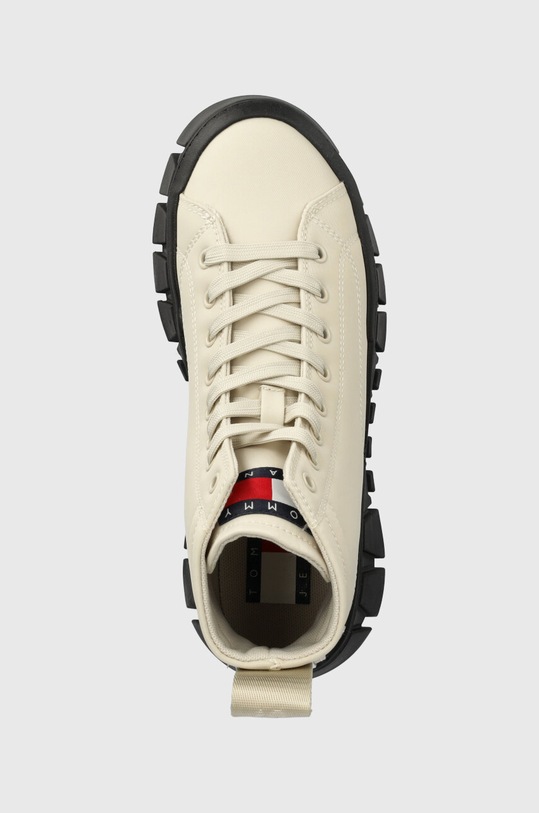 Tenisice Tommy Jeans TJW VULC PLT NYLON MC bež EN0EN02241