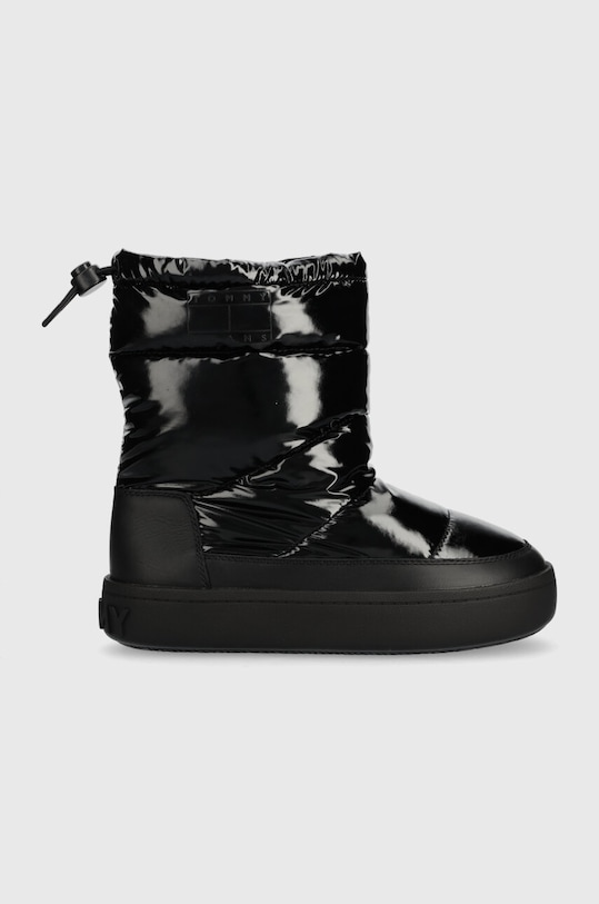 Tommy Jeans cizme de iarna TJW WINTER BOOT izolat negru EN0EN02252