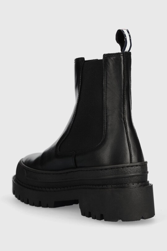 Взуття Шкіряні черевики Tommy Jeans TJW CHELSEA FOXING BOOT EN0EN02289 чорний
