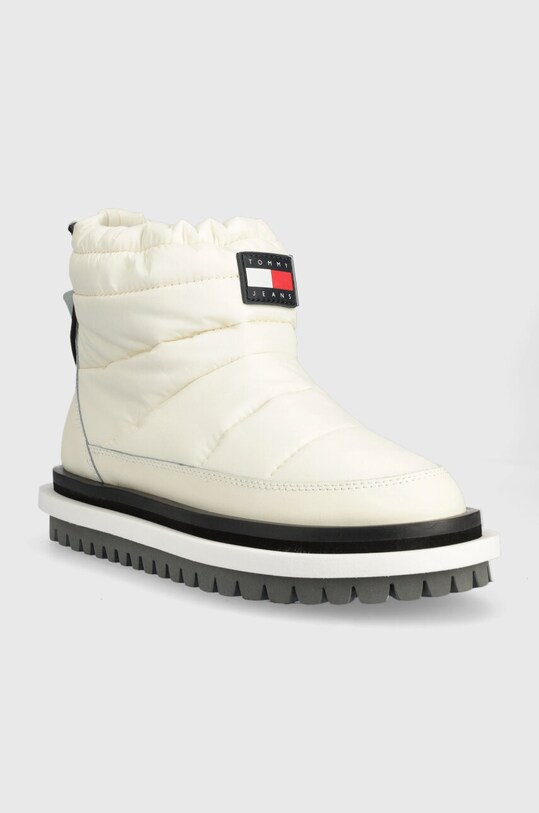Tommy Jeans śniegowce TJW PADDED FLAT BOOT EN0EN02292 beżowy AW23