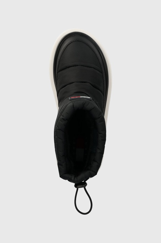 Tommy Jeans śniegowce TJW PADDED FLAT BOOT czarny EN0EN02292