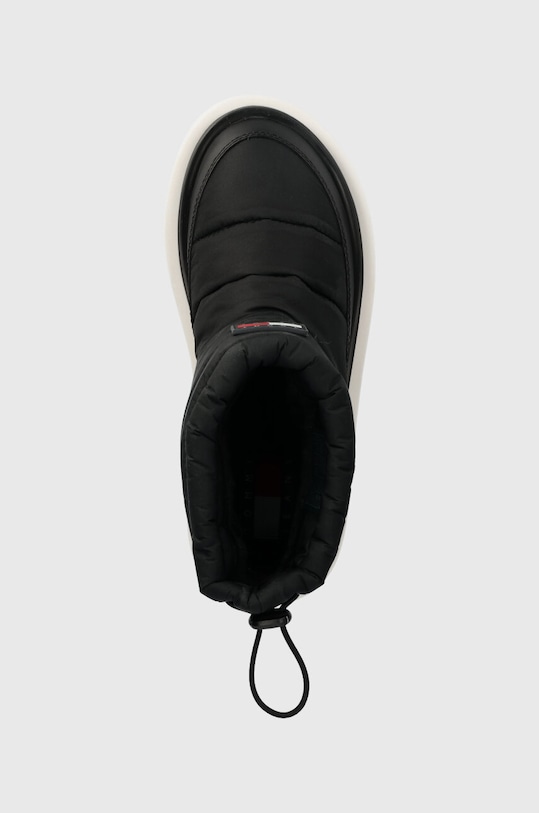 Tommy Jeans śniegowce TJW PADDED FLAT BOOT czarny EN0EN02292