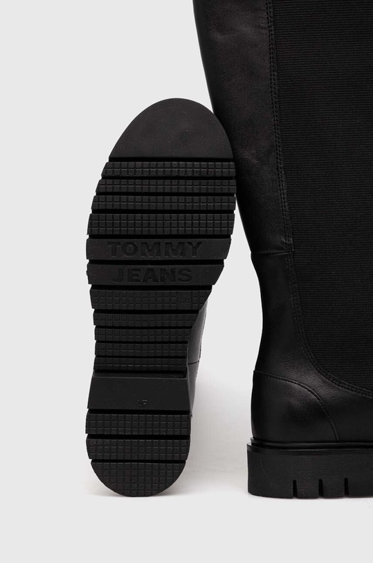 Tommy Jeans cizme TJW HIGH SHAFT BOOT negru EN0EN02316