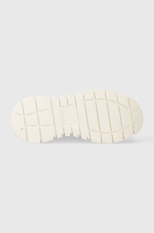 Tommy Jeans sneakers din piele TJW VULC PLATFORM MC WL EN0EN02394 alb