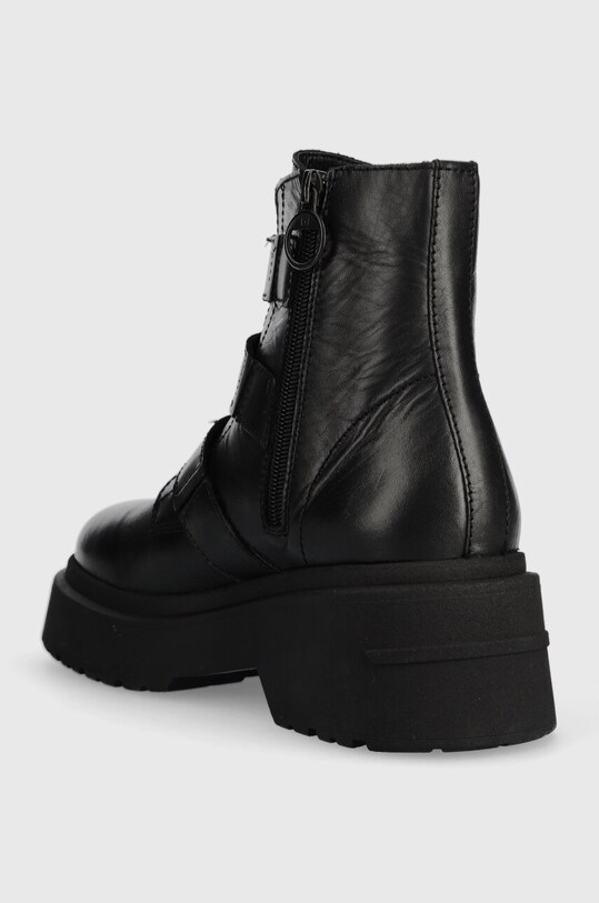 Взуття Шкіряні черевики Tommy Jeans TJW CHUNKY BOOT HARDWARE EN0EN02443 чорний