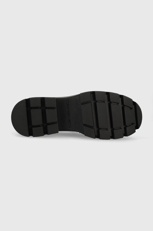 Calvin Klein Jeans mokasyny skórzane CHUNKY COMBAT LOAFER WN YW0YW01120 czarny