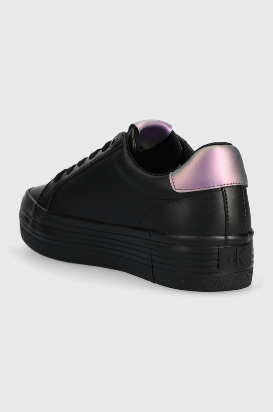 Obuwie Calvin Klein Jeans sneakersy BOLD VULC FLATF LACEUP LTH WN YW0YW01144 czarny