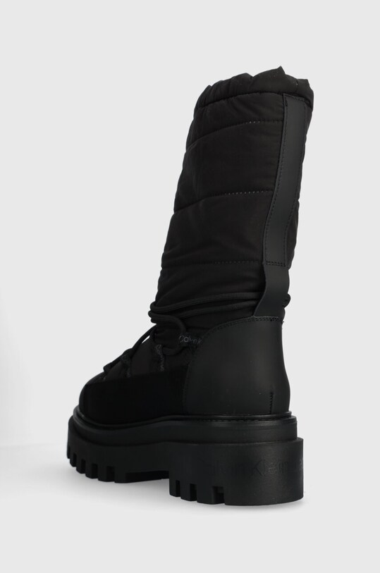 Взуття Зимові чоботи Calvin Klein Jeans FLATFORM SNOW BOOT NYLON WN YW0YW01146 чорний