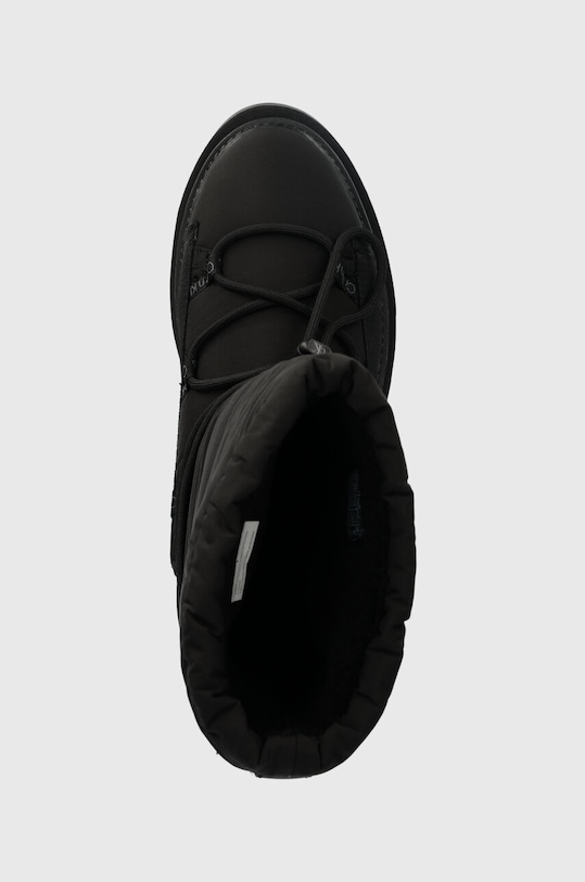 Calvin Klein Jeans śniegowce FLATFORM SNOW BOOT NYLON WN czarny YW0YW01146