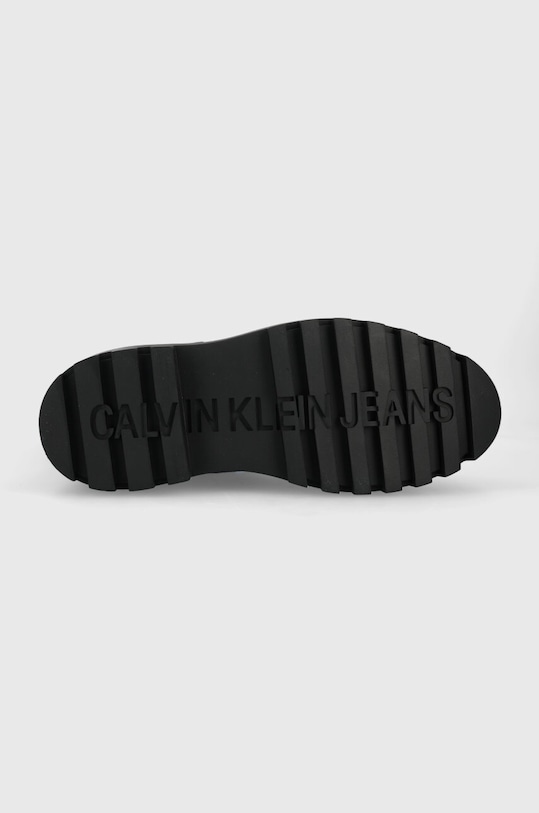 Calvin Klein Jeans śniegowce FLATFORM SNOW BOOT NYLON WN YW0YW01146 czarny