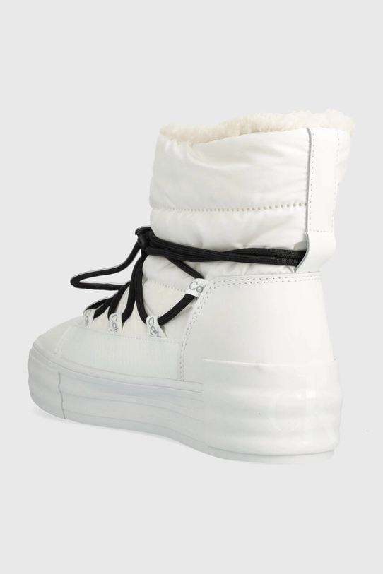 Obuv Snehule Calvin Klein Jeans BOLD VULC FLATF SNOW BOOT WN YW0YW01181 biela