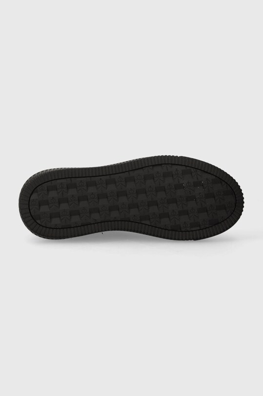 Шкіряні кросівки Calvin Klein Jeans CHUNKY CUPSOLE LACEUP LTH WN YW0YW01202 чорний