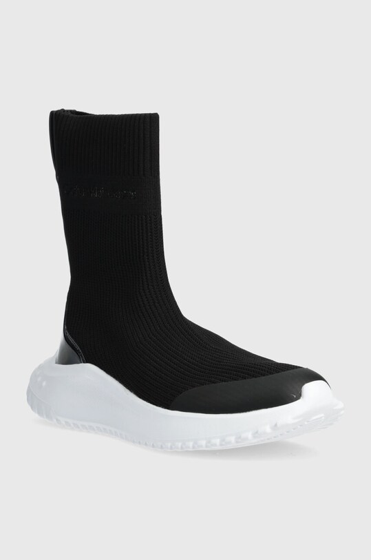 Calvin Klein Jeans sneakersy EVA RUNNER SOCK KNIT WN YW0YW01204 czarny AW23