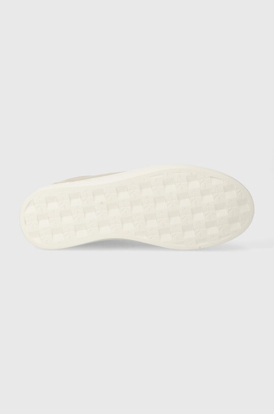 Кожаные кроссовки Calvin Klein Jeans CLASSIC CUPSOLE LACEUP LTH WN YW0YW01269 бежевый
