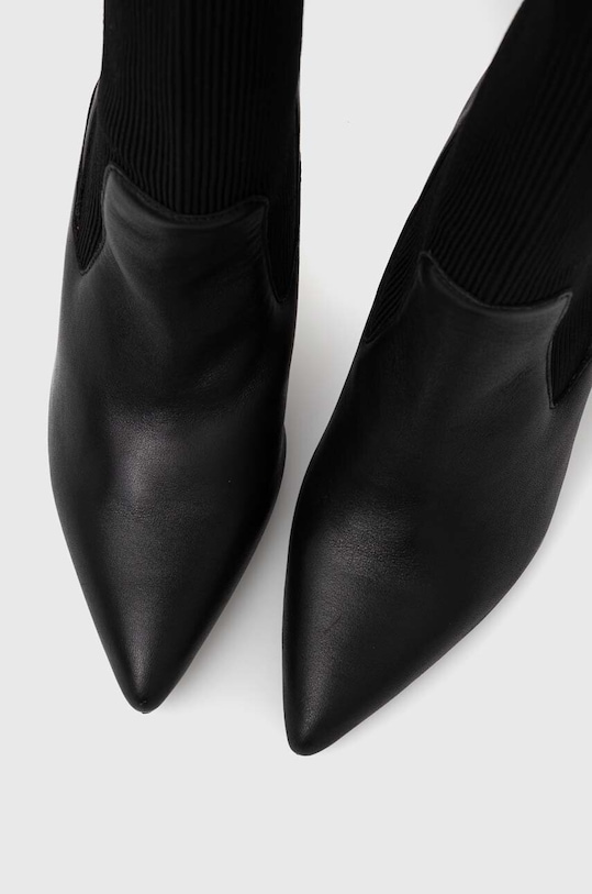 Vysoké čižmy Karl Lagerfeld PANDARA II KL31376F.K0S čierna