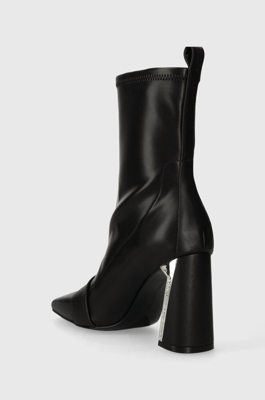 Boty Kožené kotníkové boty Karl Lagerfeld MASQUE KL30760.000 černá