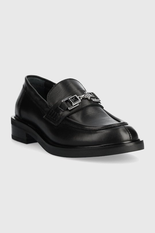 Karl Lagerfeld mocasini de piele PAYTON KL41420.00S negru AW23