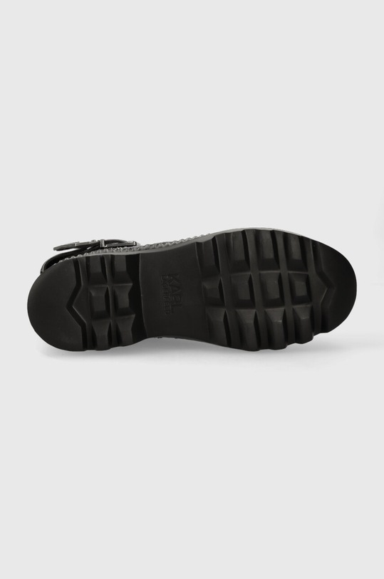 Karl Lagerfeld bocanci de piele TREKKA II KC KL42586F.007 negru