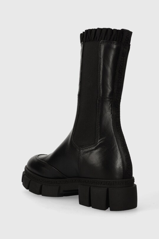 Obuv Kožené topánky chelsea Karl Lagerfeld ARIA KL43280F.000 čierna