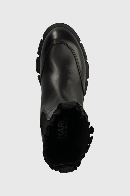 Кожаные полусапоги Karl Lagerfeld ARIA чёрный KL43280F.000