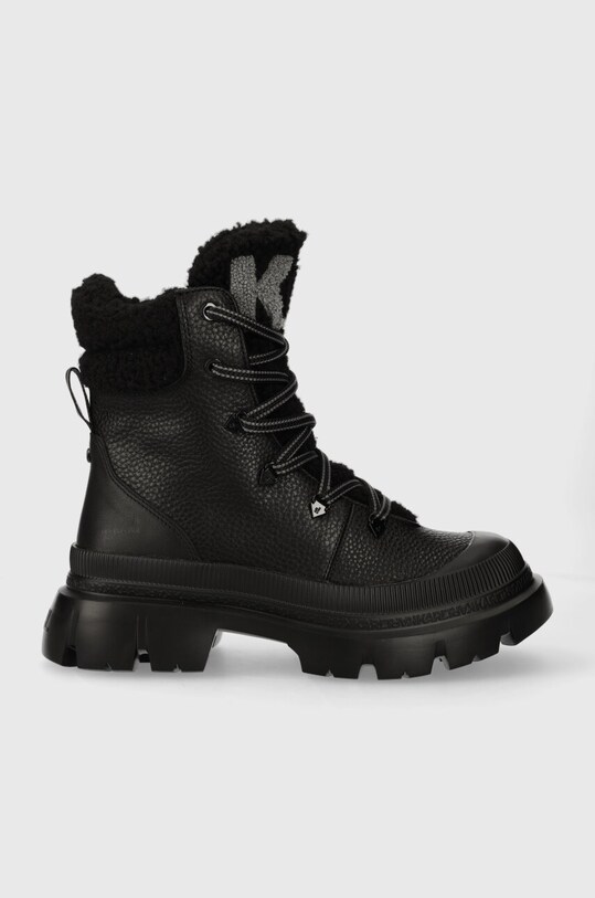 Δερμάτινα παπούτσια Karl Lagerfeld TREKKA MAX KC 5-8 cm μαύρο KL43563.000