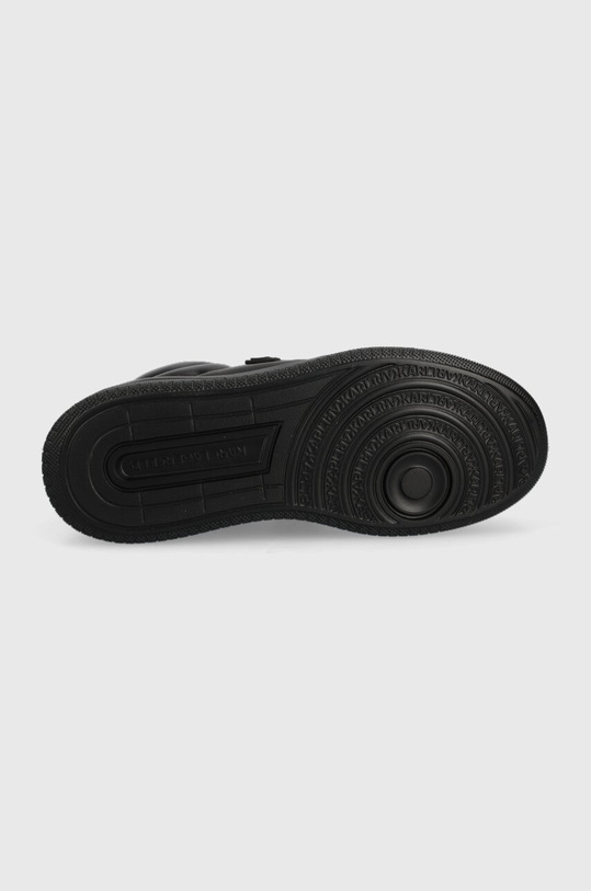 Karl Lagerfeld sneakersy skórzane KREW MAX KC KL63350.00X czarny