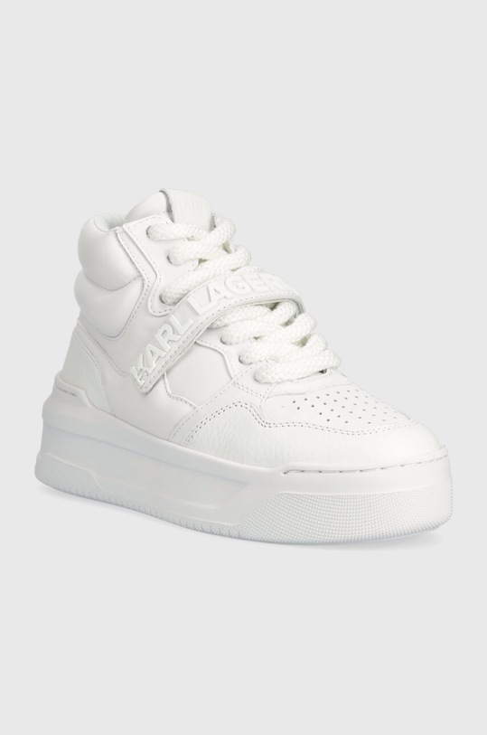 Karl Lagerfeld bőr sportcipő KREW MAX KC KL63350.011 fehér AW23