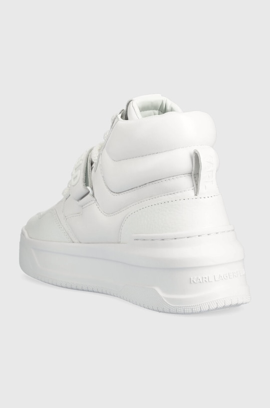 Cipők Karl Lagerfeld bőr sportcipő KREW MAX KC KL63350.011 fehér