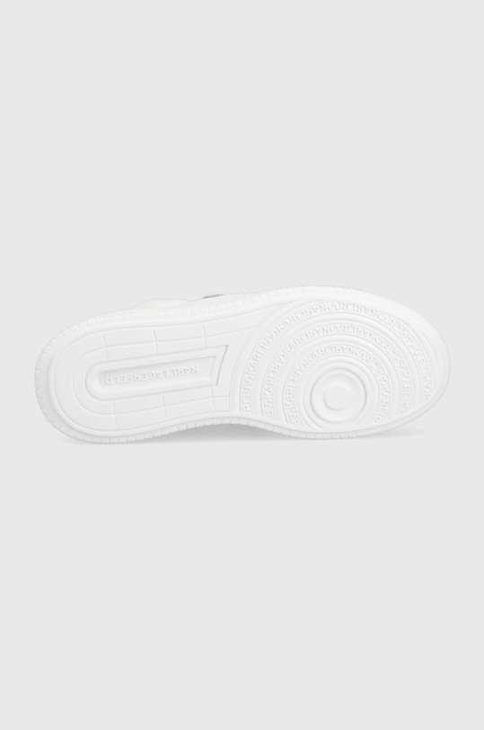 Karl Lagerfeld bőr sportcipő KREW MAX KC KL63350.011 fehér