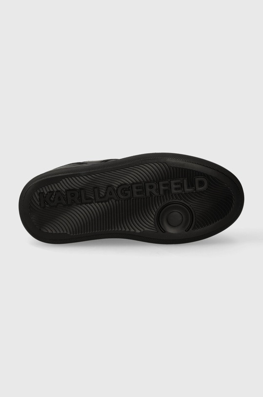 Karl Lagerfeld sneakersy skórzane KOBO III KC KL65020.00X czarny