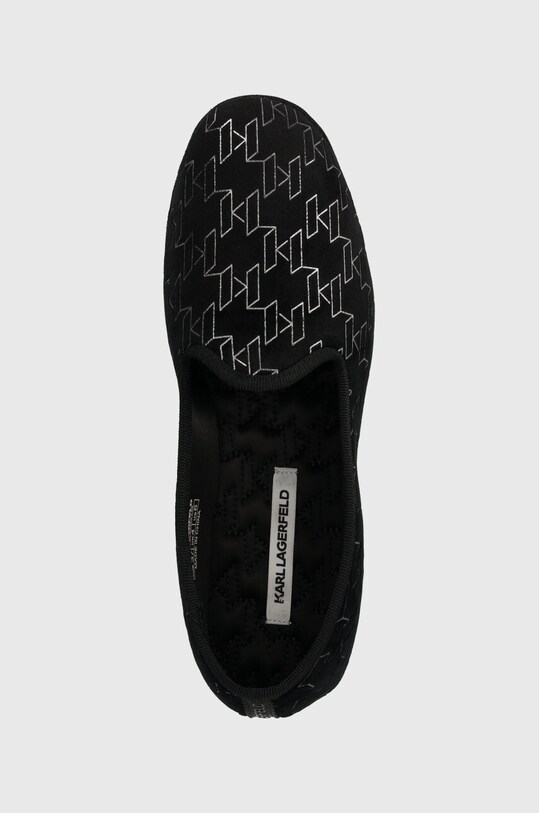 Karl Lagerfeld papuci de casa KLARA III negru KL40040.L00