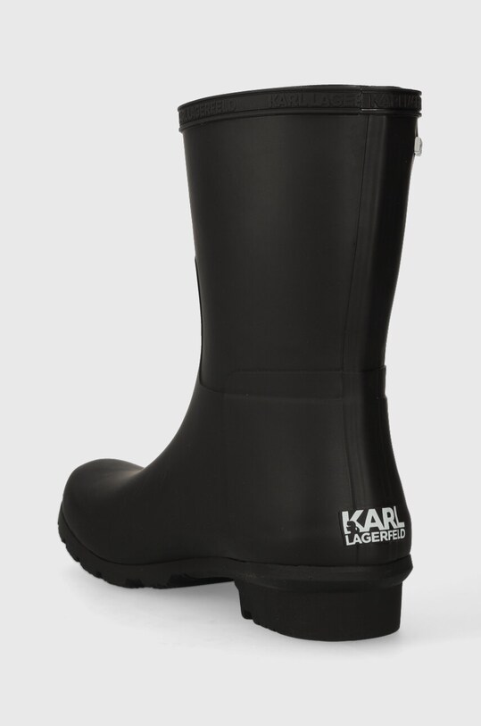 Obuwie Karl Lagerfeld kalosze KALOSH NFT KL47073N.V00 czarny