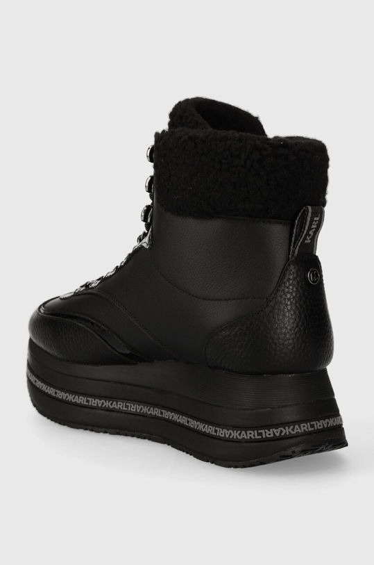 Obuwie Karl Lagerfeld buty skórzane VELOCITA MAX KC KL64963.30X czarny