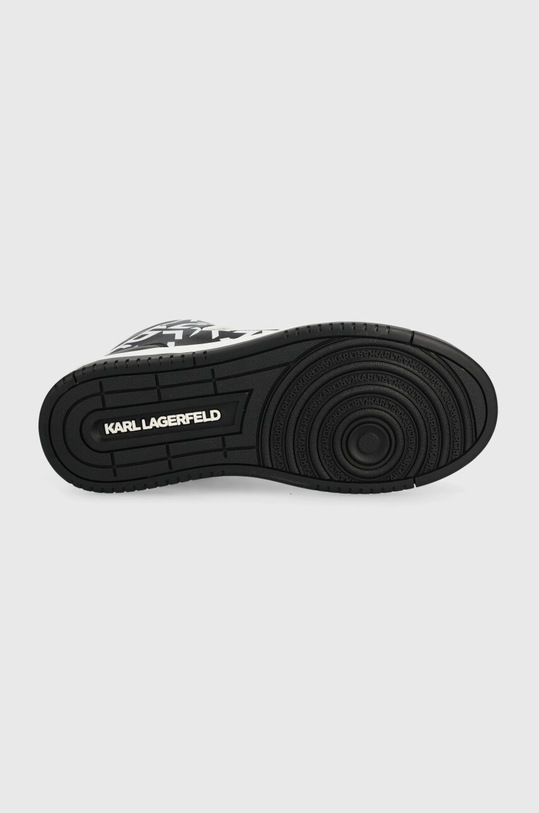 Karl Lagerfeld Jeans sneakersy skórzane KREW KLJ63043.001 czarny